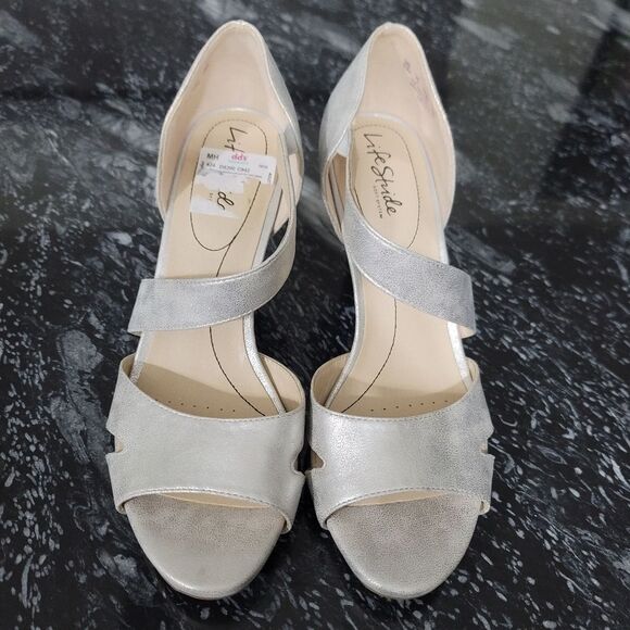 BRAND NEW LIFE STRIDE MEGA ELEGANT WOMENS HEEL PUMP R3 - Picture 2 of 15